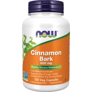 NOW Foods Cinnamon Bark 600 mg 120 cap