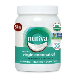 Nutiva Organic Unrefined Virgin Coconut Oil 54 oz