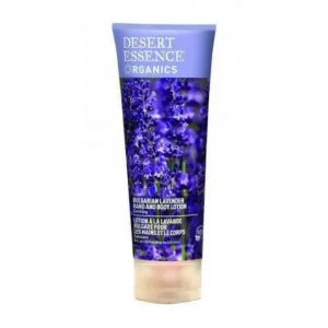 Desert Essence Bulgarian Lavender Hand and Body Lotion Organics 8 oz
