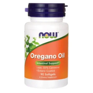 Now Supplements Oregano Oil with Ginger and Fennel Oil Enteric Coated 90 sfg