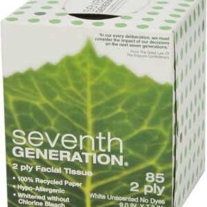 Seventh Generation Facial Tissues 2-ply sheets 85 count