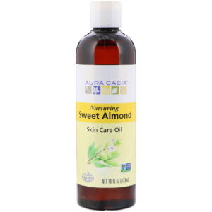 Aura Cacia Skin Care Oil Nurturing Sweet Almond 16 fl oz (473 ml)