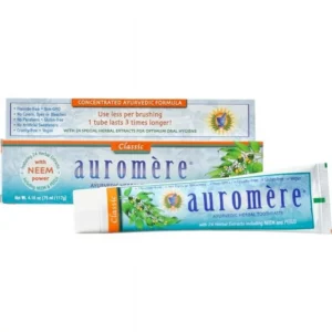 Auromere Ayurvedic Products Toothpaste- Original Licorice (Herbal) 4.16 oz