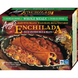 Amy's Spanish Rice & Beans Frozen Enchilada Meal - 10oz
