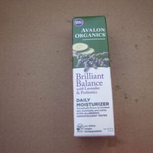 Avalon Organics Brilliant Balance Daily Moisturizer 2 oz