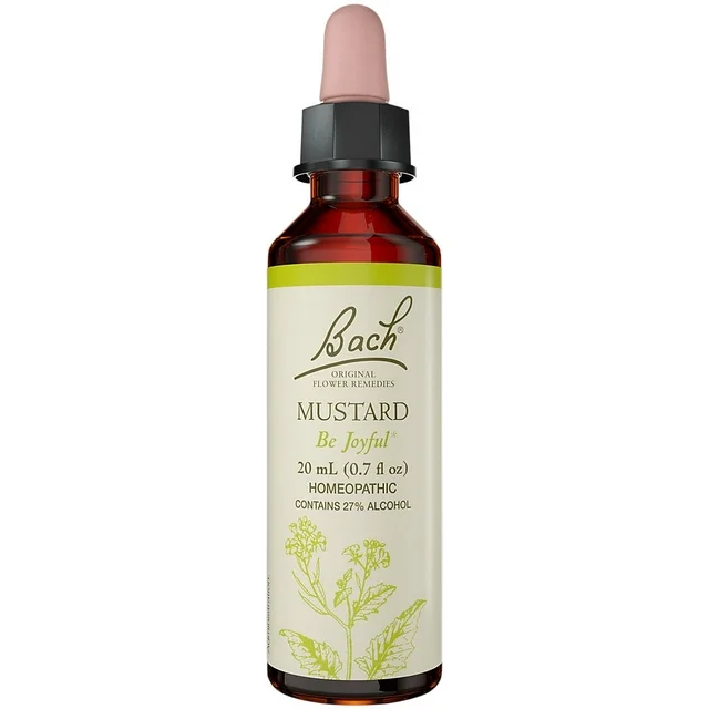 Bach Original Flower Remedies Mustard for Joy 20 ml 1 Bach Original Flower Remedies Mustard for Joy 20 ml