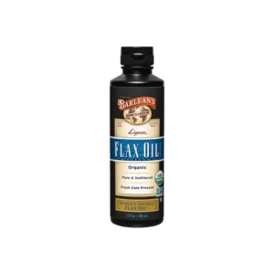 Barlean s Organic Lignan Flax Oil - ALA Omega-3 Fatty Acids for Improving Heart 12 oz