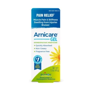 Boiron Arnicare Gel Pain Relief Muscle Pain & Stiffness Swelling from Injuries 1.5 oz