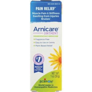 Boiron Arnicare Ointment for Soothing Relief of Joint Pain, Muscle Pain, 1 Oz