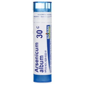 Boiron Arsenicum Album 30C, 80 Pellets, Homeopathic Medicine for Food Poisoning