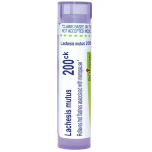 Boiron Lachesis Mutus 200CK Homeopathic Single Medicine For Personal Care 80 pel