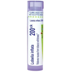 Boiron Lobelia Inflata 200CK Homeopathic Medicine for Nausea From Tobacco Withd md 80