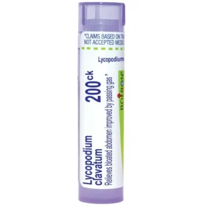 Boiron Lycopodium Clavatum 200CK, 80 Pellets, Homeopathic Medicine for Bloating 80 Pellets
