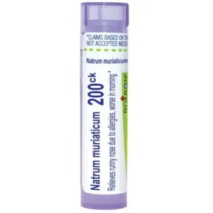 Boiron Natrum Muriaticum 200CK Homeopathic Medicine for Runny Nose Due To Aller 80 pel