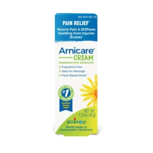 Boiron Arnicare Cream Homeopathic Medicine for Pain Relief Muscle Pain & Stiff 1.33 oz