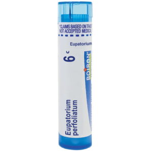 Boiron Homeopathic Medicine Eupatorium Perfoliatum, 6C Pellets, 80-Count Tubes