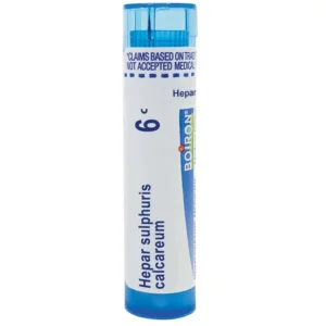 Boiron Homeopathic Medicine Hepar Sulphuris Calcareum 80 pel