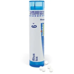 Boiron Rhus Tox 6C Homeopathic Medicine for Joint Pain Improved By Motion 80 pellets