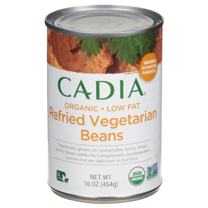 Cadia Organic Refried Beans 16 oz 1 Cadia Organic Refried Beans 16 oz