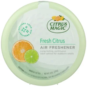 Citrus Magic Odor Absorbing Solid Air Freshener Fresh Citrus 8-Ounce