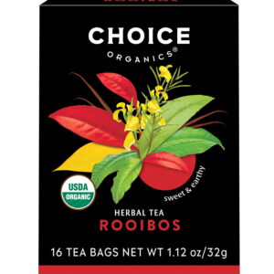 Choice Organic Teas Rooibos Red Bush Tea 16 ct
