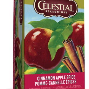 Celestial Seasonings Cinnamon Apple Spice Herbal Tea Bags 20 Count