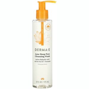 derma e Acne Deep Pore Cleansing Wash - 6 fl oz