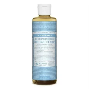 Dr. Bronner s Organic Pure Castile Liquid Soap Baby Mild Unscented 8 oz
