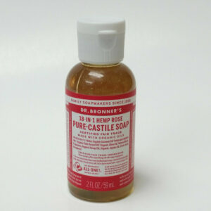 Dr. Bronner s 18-In-1 Hemp Pure-Castile Soap Rose 2.0 FL OZ
