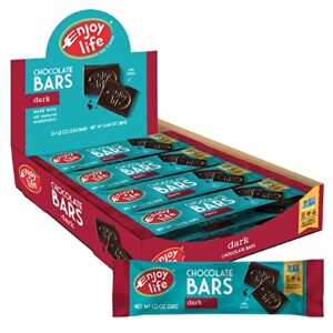 Enjoy Life Dark Choco Boom Dchoc Bar 24 Ct 1.4 Oz