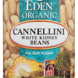 Eden Organic - Cannellini White Kidney Beans No Salt Added 15 Ounce