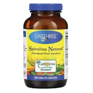 Earthrise Natural Spriulina Tablets 500 Mg 360 ct