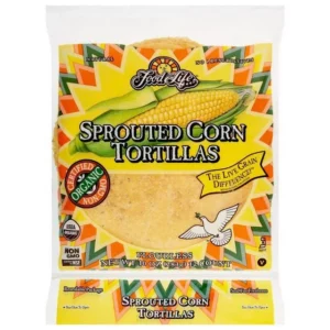 Food For Life Organic Tortillas, Sprouted Corn 12 bky