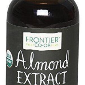 Frontier Almond Extract Certified Organic, 2-Ounce Bottle