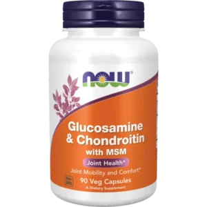 NOW Foods NOW Glucosamine & Chondroitin with MSM Capsules 90 cap