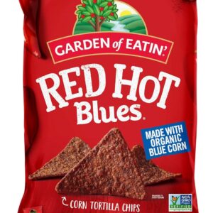 Garden Of Eatin' B07080 Garden Of Eatin Tortilla Chips Red Hot Blues -12x8. 1oz