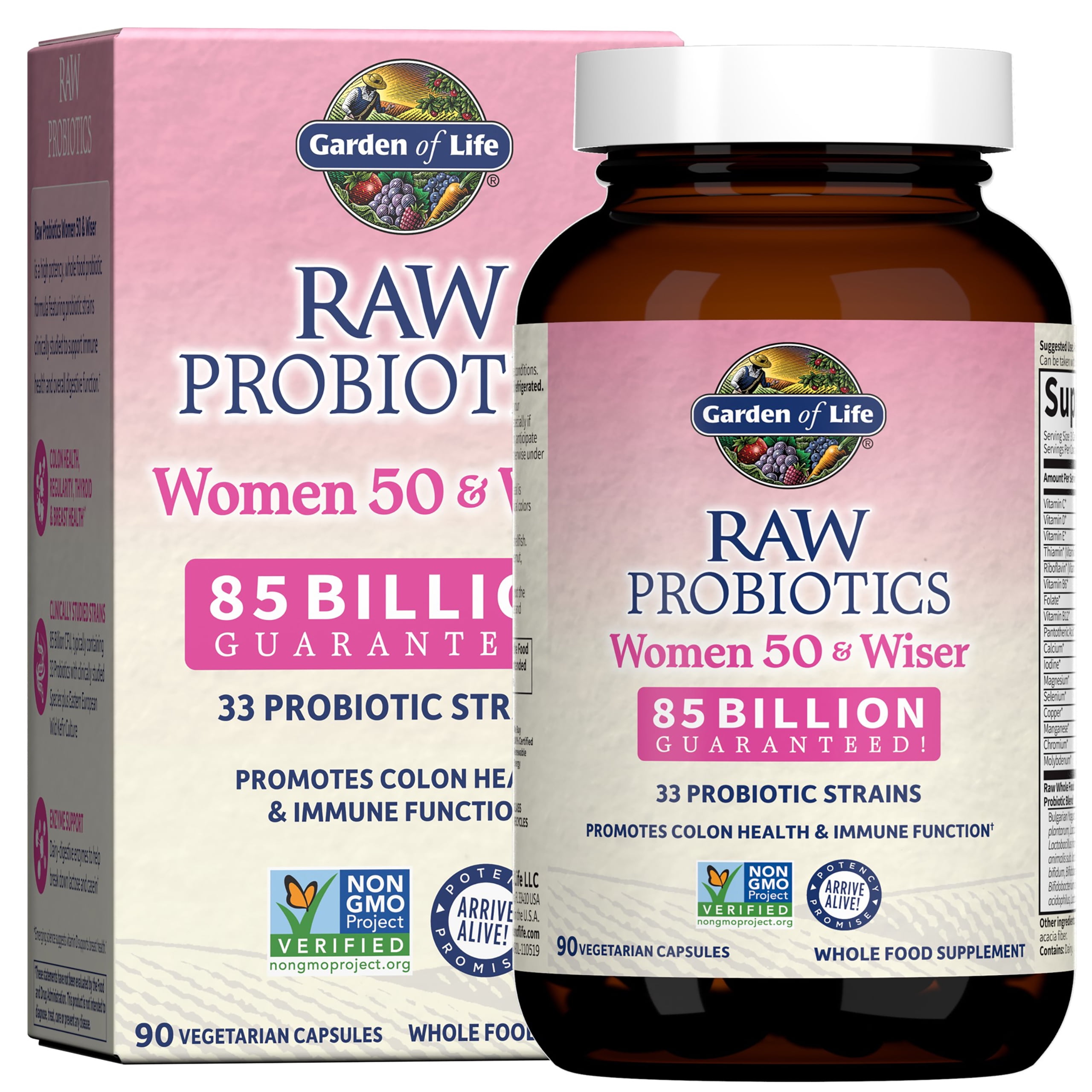 Garden of Life - RAW Probiotics Women 50 & Wiser 90 cap