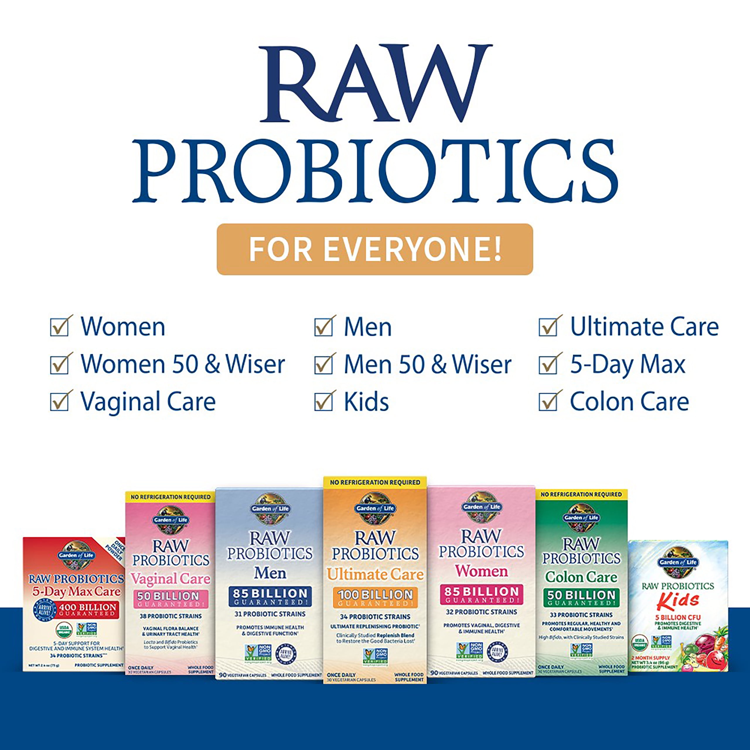 Garden of Life - RAW Probiotics Women 50 & Wiser 90 cap - Image 4