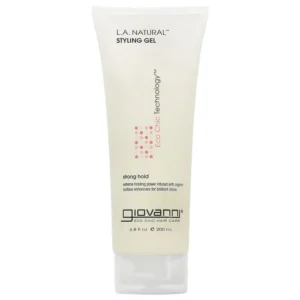 GIOVANNI L.A. Hold Styling Gel, 6.8 oz. Extreme Hold Surface Enhancers, Lightwei 6.8 oz
