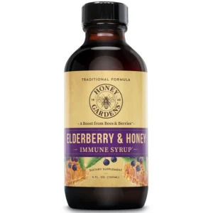 Honey Gardens Elderberry Syrup 4 oz