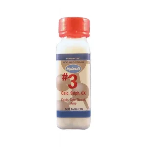 Hylands Homeopathic  Cell Salts #3 Calcarea Sulphurica 6 X - 100 tablets