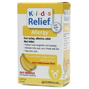 Kids Relief Allergy Oral Liquid Banana 0.85 Oz