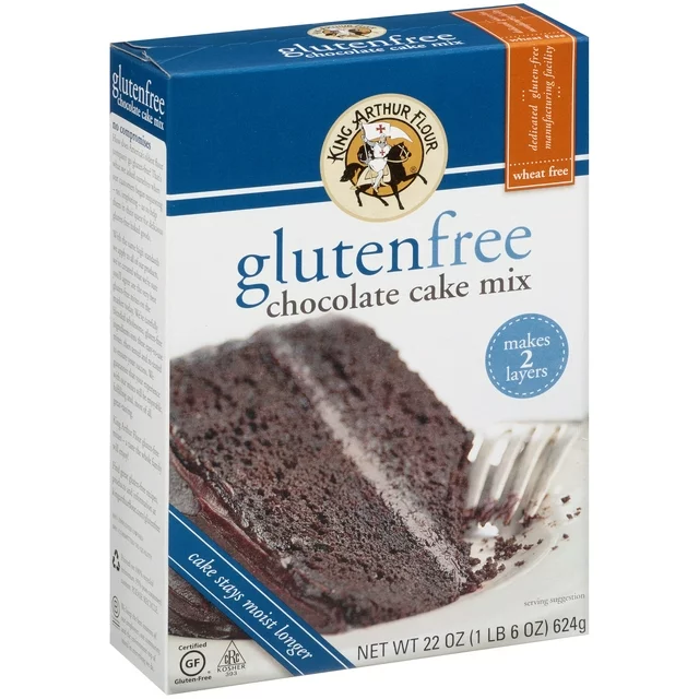 King Arthur Flour Gluten Free Chocolate Cake Mix 22 oz