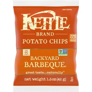 Kettle Brand Potato Chips Barbeque Kettle Chips Snack Bag 1.5 oz