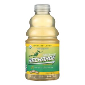 Rw Knudsen Pet Recharge Organic Lemon Juice , 32 Fl Oz