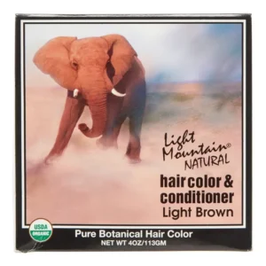 Light Mountain Hair Color Light Brown 4 oz