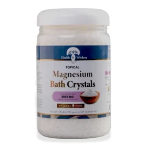 Health and Wisdom - Magnesium Bath Crystals - 1.75 lbs. (795 Grams)