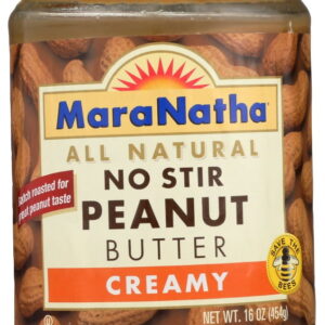 Maranatha Creamy No-Stir Peanut Butter With Salt 16 Oz. Jar