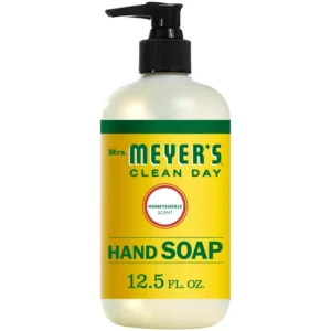 Mrs. Meyer s Clean Day Liquid Hand Soap Honeysuckle Scent 12.5 Ounce Bottle