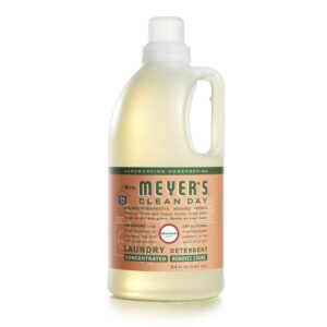 Mrs. Meyer's Clean Day Laundry Detergent Bottle, Geranium Scent, 32 FL OZ